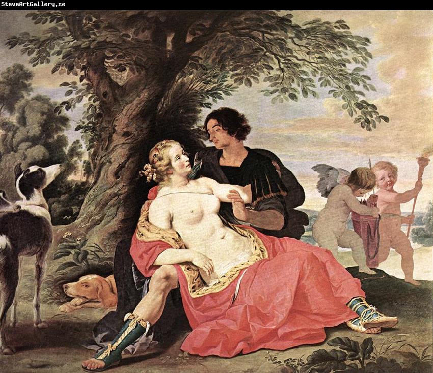 JANSSENS, Abraham Venus and Adonis sf